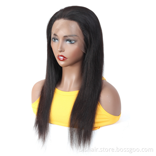 30inch Full Human hair Remy brazilian curly Side Part HD transparent 360 melteing lace front wig